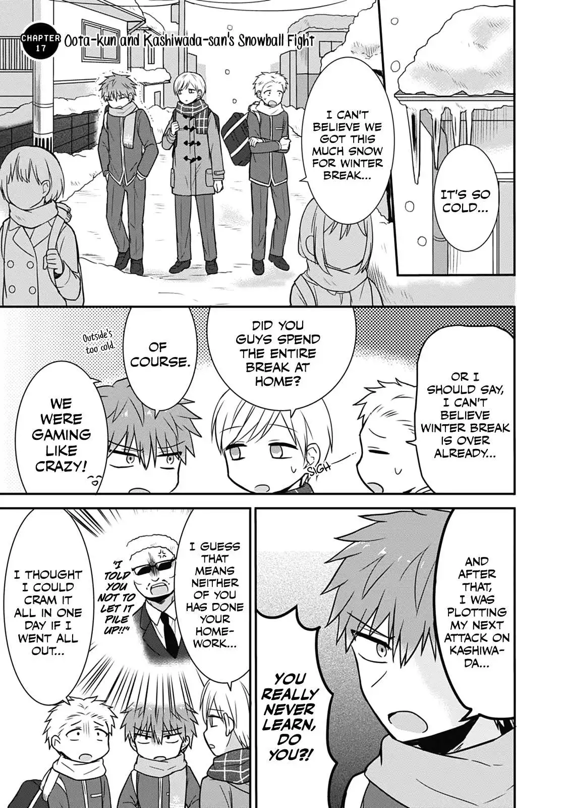 Expressionless Kashiwada-san and Emotional Oota-kun Chapter 17 1